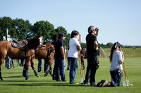 Les Lions v La Bamba de Areco in a Veuve Clicquot Gold Cup polo match played at Cowdray Park Polo Club on Ambersham 1 on 19 June 2012