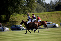 Les Lions v La Bamba de Areco in a Veuve Clicquot Gold Cup polo match played at Cowdray Park Polo Club on Ambersham 1 on 19 June 2012