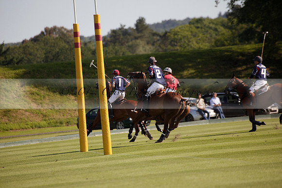 Les Lions v La Bamba de Areco in a Veuve Clicquot Gold Cup polo match played at Cowdray Park Polo Club on Ambersham 1 on 19 June 2012