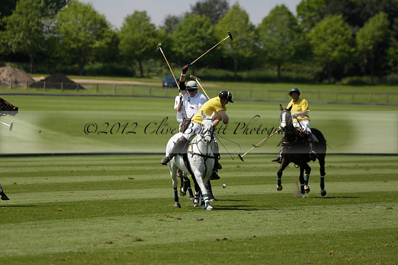 Maiz Dulce v Pluma Negra in a Jubilee 6 Goal Polo match 2013.05.27