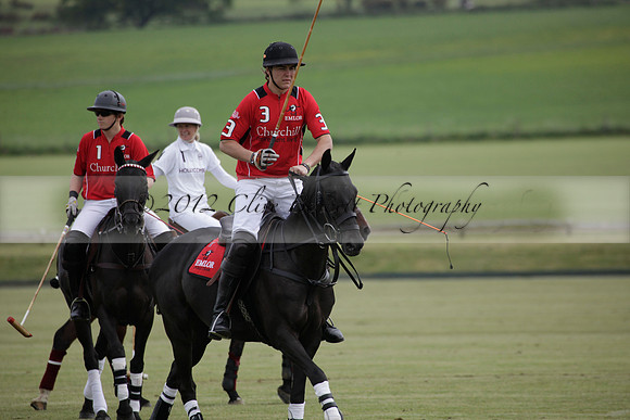 Hollycombe v Emlor in a Dollar Cup polo match at played at Cowdray Park Polo Club on Lawns 2 on 19 May 2012