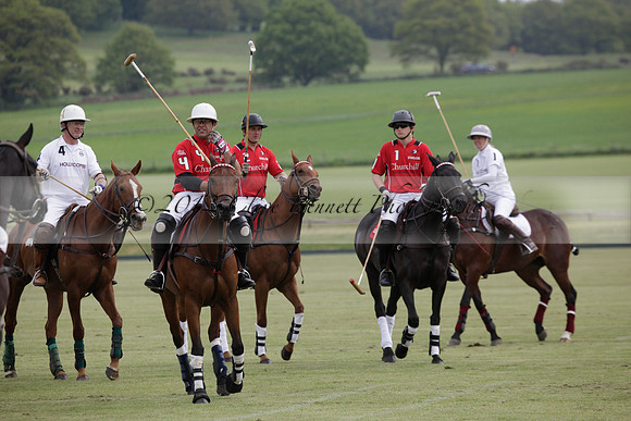 Hollycombe v Emlor in a Dollar Cup polo match at played at Cowdray Park Polo Club on Lawns 2 on 19 May 2012