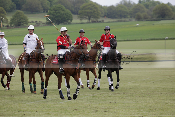 Hollycombe v Emlor in a Dollar Cup polo match at played at Cowdray Park Polo Club on Lawns 2 on 19 May 2012
