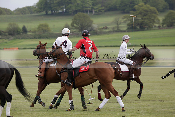 Hollycombe v Emlor in a Dollar Cup polo match at played at Cowdray Park Polo Club on Lawns 2 on 19 May 2012