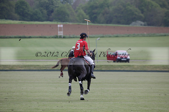 Hollycombe v Emlor in a Dollar Cup polo match at played at Cowdray Park Polo Club on Lawns 2 on 19 May 2012