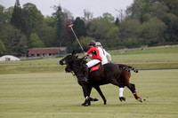 Hollycombe v Emlor in a Dollar Cup polo match at played at Cowdray Park Polo Club on Lawns 2 on 19 May 2012