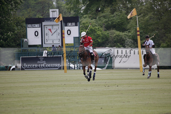 Hollycombe v Emlor in a Dollar Cup polo match at played at Cowdray Park Polo Club on Lawns 2 on 19 May 2012