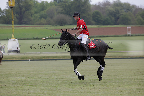 Hollycombe v Emlor in a Dollar Cup polo match at played at Cowdray Park Polo Club on Lawns 2 on 19 May 2012