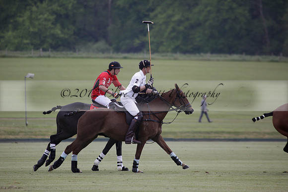 Hollycombe v Emlor in a Dollar Cup polo match at played at Cowdray Park Polo Club on Lawns 2 on 19 May 2012