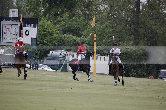 Hollycombe v Emlor in a Dollar Cup polo match at played at Cowdray Park Polo Club on Lawns 2 on 19 May 2012