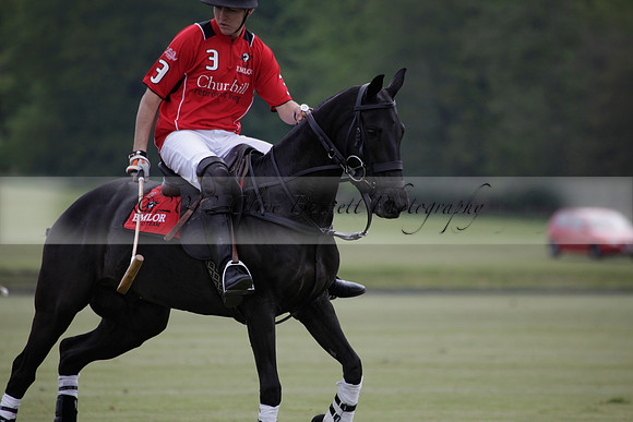Hollycombe v Emlor in a Dollar Cup polo match at played at Cowdray Park Polo Club on Lawns 2 on 19 May 2012