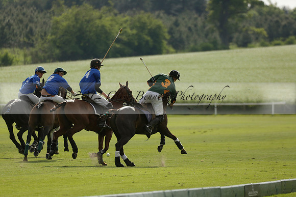 Maiz Dulce v Ghost Chilli in the Easebourne Cup final Polo match 2013.06.09