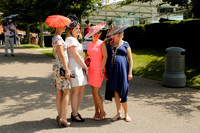The Magnolia Cup Goodwood. The Goodwood Ladies Race supported by Audi. 20130801.  Race winner Bellevue Beauty ridden by Phillippa Holland