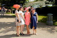 The Magnolia Cup Goodwood. The Goodwood Ladies Race supported by Audi. 20130801.  Race winner Bellevue Beauty ridden by Phillippa Holland