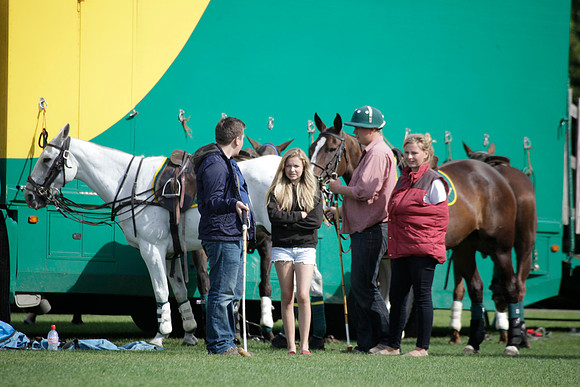 Montana v Maiz Dulce in the Uber 12 goal Final polo match played on Lawns 1 at Cowdray Park Polo Club on Sunday 26 August 2012