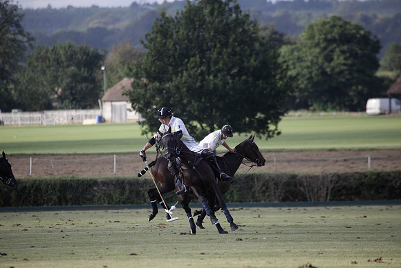 Summit v Combe Place in a West Sussex Cup polo match played on River at Cowdray Park Polo Club on Tuesday 21 August 2012