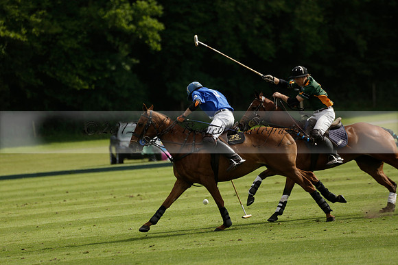 Maiz Dulce v Ghost Chilli in the Easebourne Cup final Polo match 2013.06.09