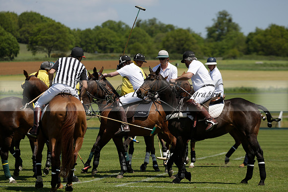 Maiz Dulce v Pluma Negra in a Jubilee 6 Goal Polo match 2013.05.27