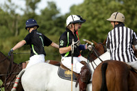 Ice Craft (red) v Hincha Pelota (black) in a Lodsworth Cup Polo match on Ambersham 5 at Cowdray Park Polo Club on Friday 30 August 2013. 2013.08.30 www.polopictures.co.uk