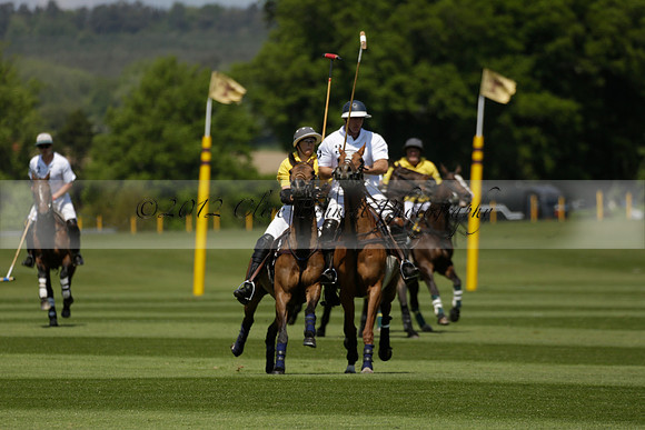 Maiz Dulce v Pluma Negra in a Jubilee 6 Goal Polo match 2013.05.27