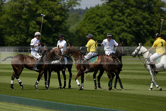 Maiz Dulce v Pluma Negra in a Jubilee 6 Goal Polo match 2013.05.27