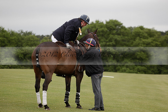 Lamrei v Dorsia in the Cicero Cup Final played on Brooks Field on Monday 04 June 2012 at Cowdray Park Polo Club