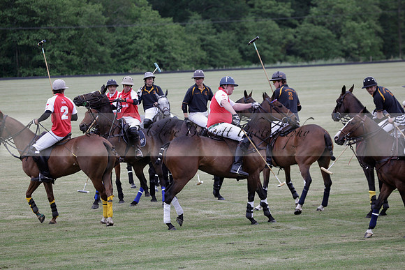 Lamrei v Dorsia in the Cicero Cup Final played on Brooks Field on Monday 04 June 2012 at Cowdray Park Polo Club