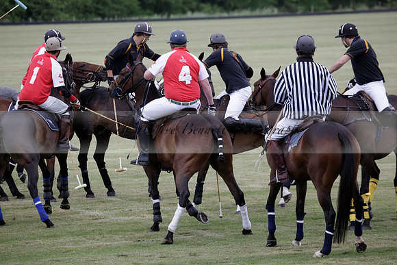 Lamrei v Dorsia in the Cicero Cup Final played on Brooks Field on Monday 04 June 2012 at Cowdray Park Polo Club