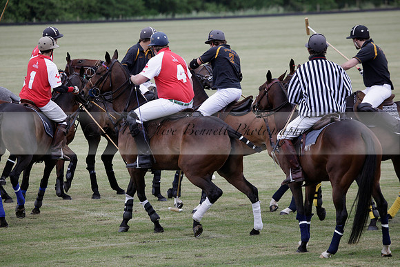 Lamrei v Dorsia in the Cicero Cup Final played on Brooks Field on Monday 04 June 2012 at Cowdray Park Polo Club