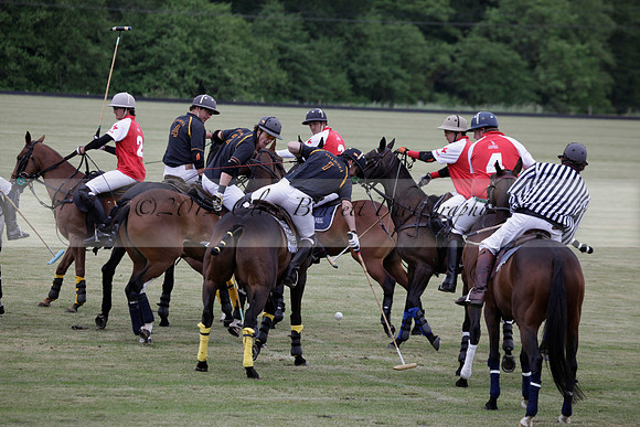 Lamrei v Dorsia in the Cicero Cup Final played on Brooks Field on Monday 04 June 2012 at Cowdray Park Polo Club