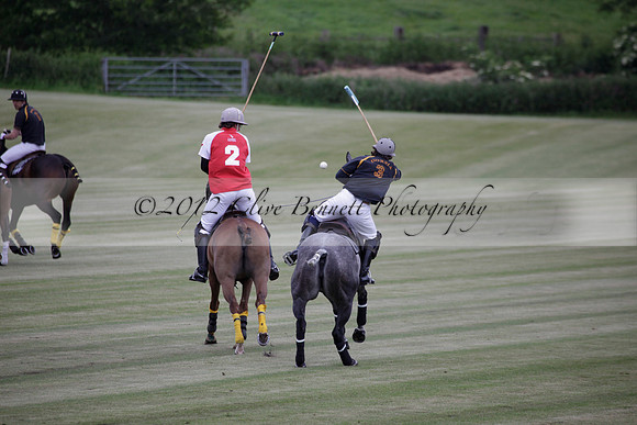 Lamrei v Dorsia in the Cicero Cup Final played on Brooks Field on Monday 04 June 2012 at Cowdray Park Polo Club