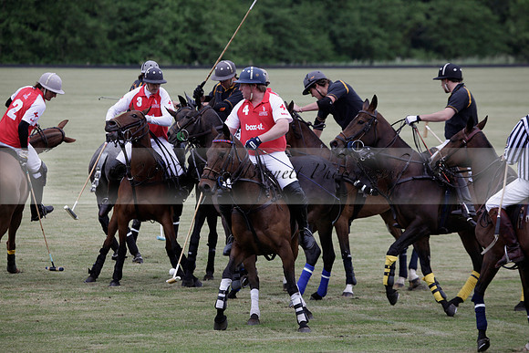 Lamrei v Dorsia in the Cicero Cup Final played on Brooks Field on Monday 04 June 2012 at Cowdray Park Polo Club