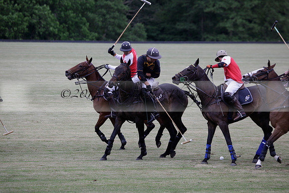 Lamrei v Dorsia in the Cicero Cup Final played on Brooks Field on Monday 04 June 2012 at Cowdray Park Polo Club