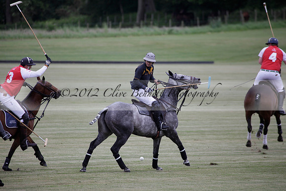 Lamrei v Dorsia in the Cicero Cup Final played on Brooks Field on Monday 04 June 2012 at Cowdray Park Polo Club