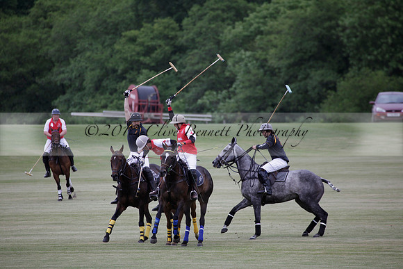 Lamrei v Dorsia in the Cicero Cup Final played on Brooks Field on Monday 04 June 2012 at Cowdray Park Polo Club