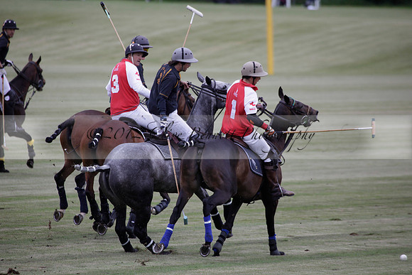 Lamrei v Dorsia in the Cicero Cup Final played on Brooks Field on Monday 04 June 2012 at Cowdray Park Polo Club
