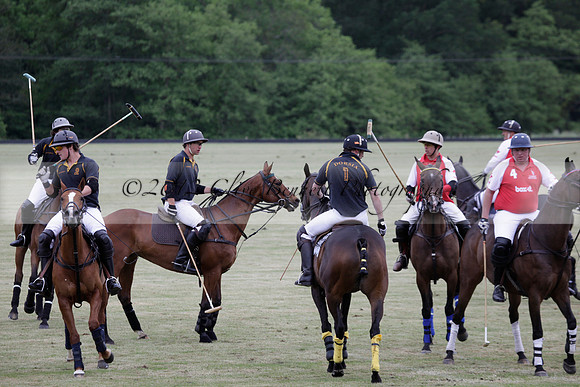 Lamrei v Dorsia in the Cicero Cup Final played on Brooks Field on Monday 04 June 2012 at Cowdray Park Polo Club