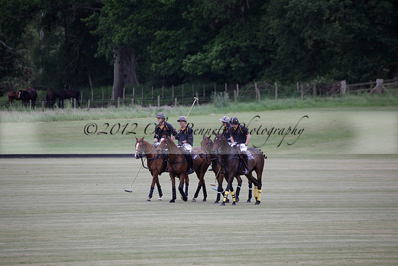 Lamrei v Dorsia in the Cicero Cup Final played on Brooks Field on Monday 04 June 2012 at Cowdray Park Polo Club