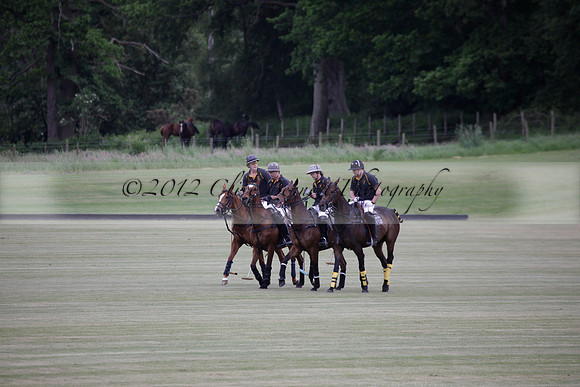 Lamrei v Dorsia in the Cicero Cup Final played on Brooks Field on Monday 04 June 2012 at Cowdray Park Polo Club