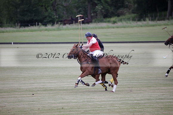 Lamrei v Dorsia in the Cicero Cup Final played on Brooks Field on Monday 04 June 2012 at Cowdray Park Polo Club