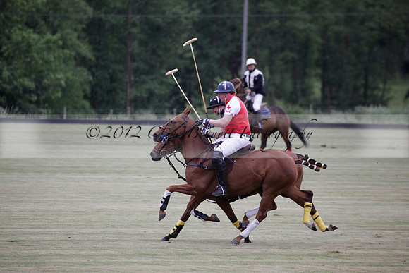 Lamrei v Dorsia in the Cicero Cup Final played on Brooks Field on Monday 04 June 2012 at Cowdray Park Polo Club