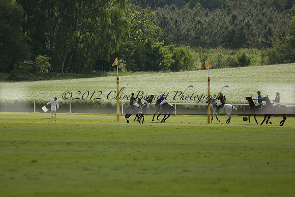 Maiz Dulce v Ghost Chilli in the Easebourne Cup final Polo match 2013.06.09