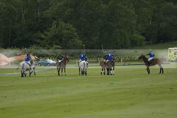 Maiz Dulce v Ghost Chilli in the Easebourne Cup final Polo match 2013.06.09