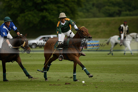 Maiz Dulce v Ghost Chilli in the Easebourne Cup final Polo match 2013.06.09