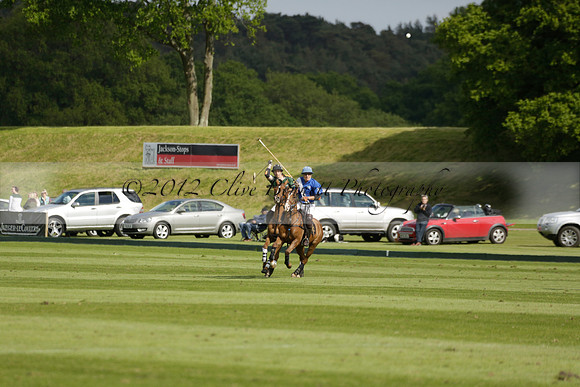 Maiz Dulce v Ghost Chilli in the Easebourne Cup final Polo match 2013.06.09