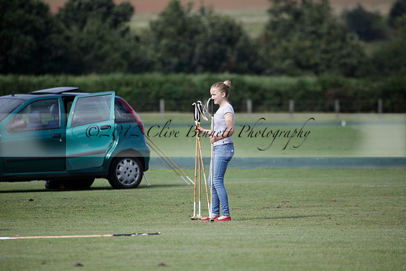 Maiz Dulce v Combe in a Brecknock Cup polo match played on Ambersham 2 at Cowdray Park Polo Club on Friday 17 August 2012