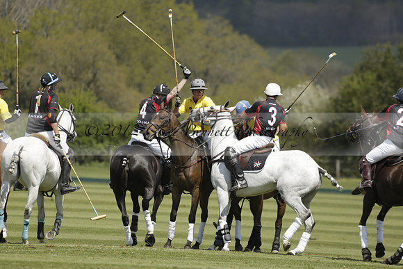 Maiz Dulce v Las Estrellas in a Barrett Cup Polo match 2013.04.27