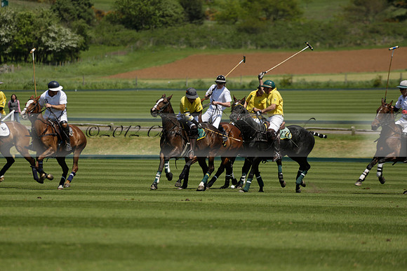 Maiz Dulce v Pluma Negra in a Jubilee 6 Goal Polo match 2013.05.27