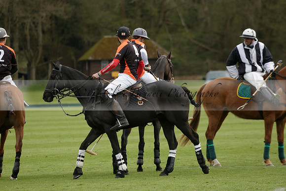 Four Quarters Black v Maiz Dulce in a Tyro Cup Polo match 2013.04.28