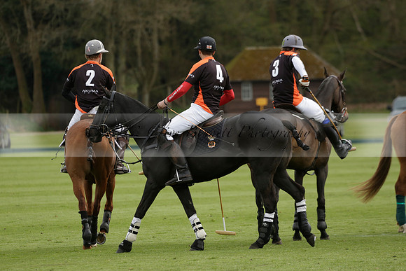 Four Quarters Black v Maiz Dulce in a Tyro Cup Polo match 2013.04.28